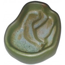 Terra-Puzzle Keramikskål Glaserad - 19x14 cm - Grön